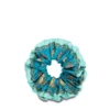 ELASTICO PER CAPELLI IN SETA AZZURRO Lucky elephant