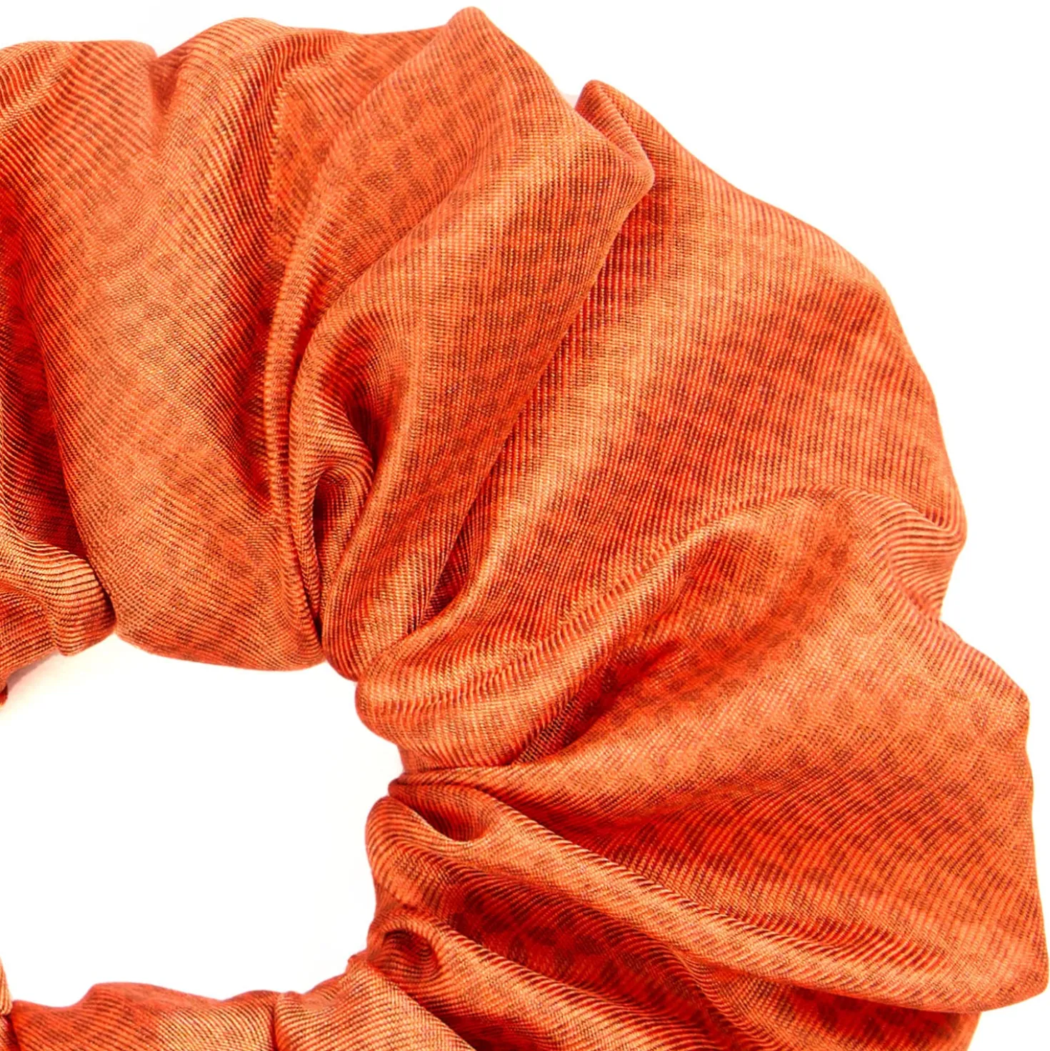 ELASTICO PER CAPELLI IN SETA ARANCIONE Archivio inspiration 1961