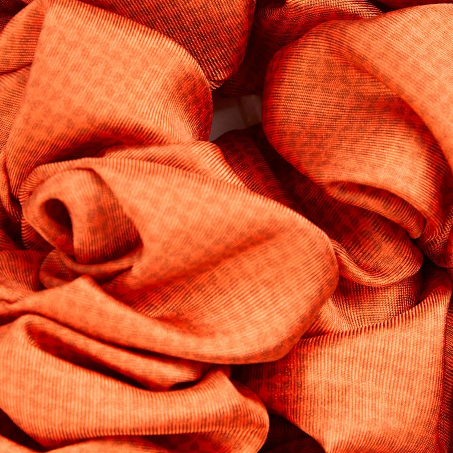 ELASTICO PER CAPELLI IN SETA ARANCIONE Archivio inspiration 1961