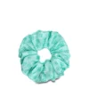 ELASTICO PER CAPELLI IN SETA VERDE CHIARO Em logo