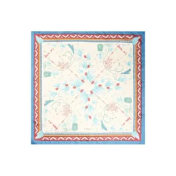 FOULARD BEIGE IN SETA E ORANGE FIBER Collezione orange fiber
