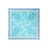 FOULARD BLU IN SETA E ORANGE FIBER Collezione orange fiber