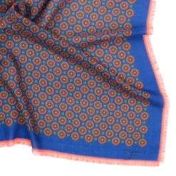 FOULARD IN LANA, CASHMERE E SETA 65 BLUArchivio inspiration 1939