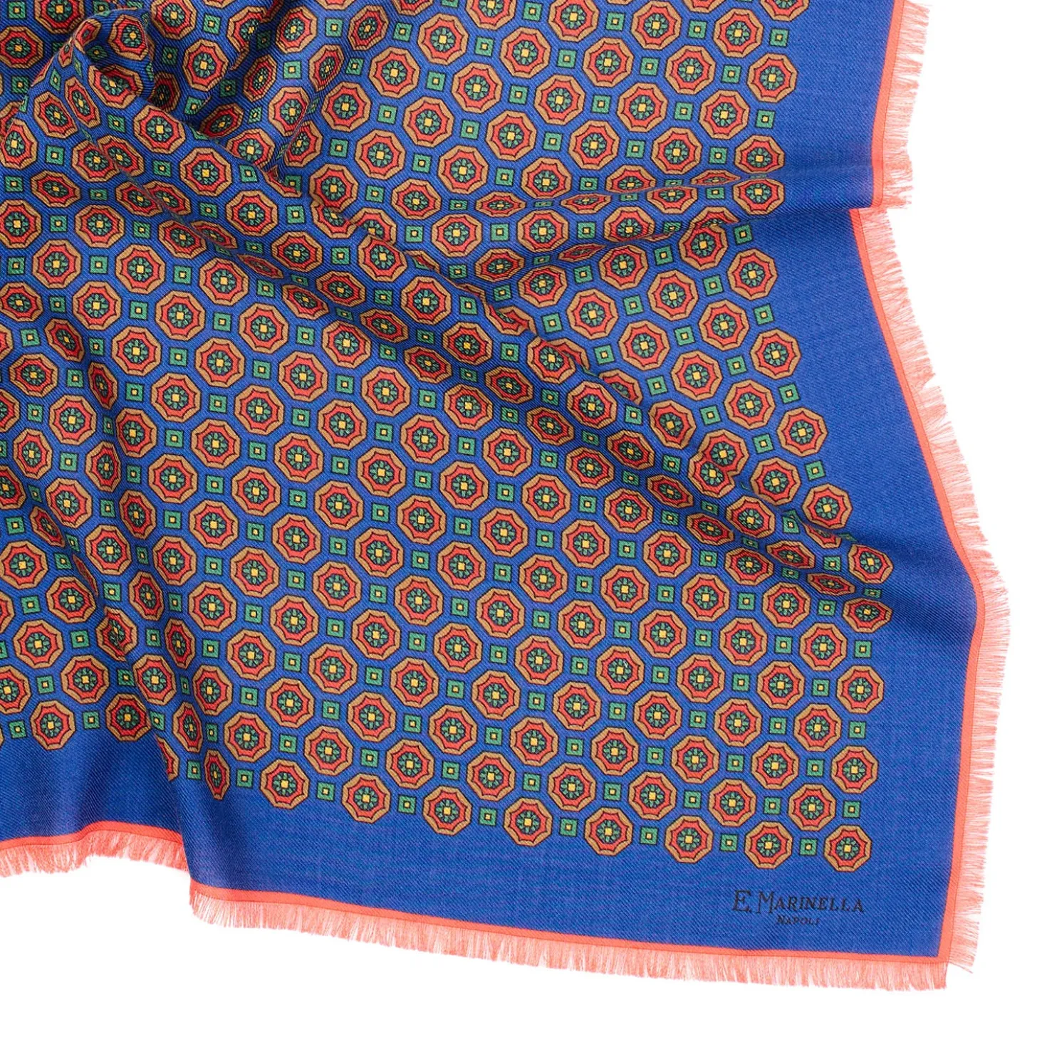 FOULARD IN LANA, CASHMERE E SETA 65 BLUArchivio inspiration 1939