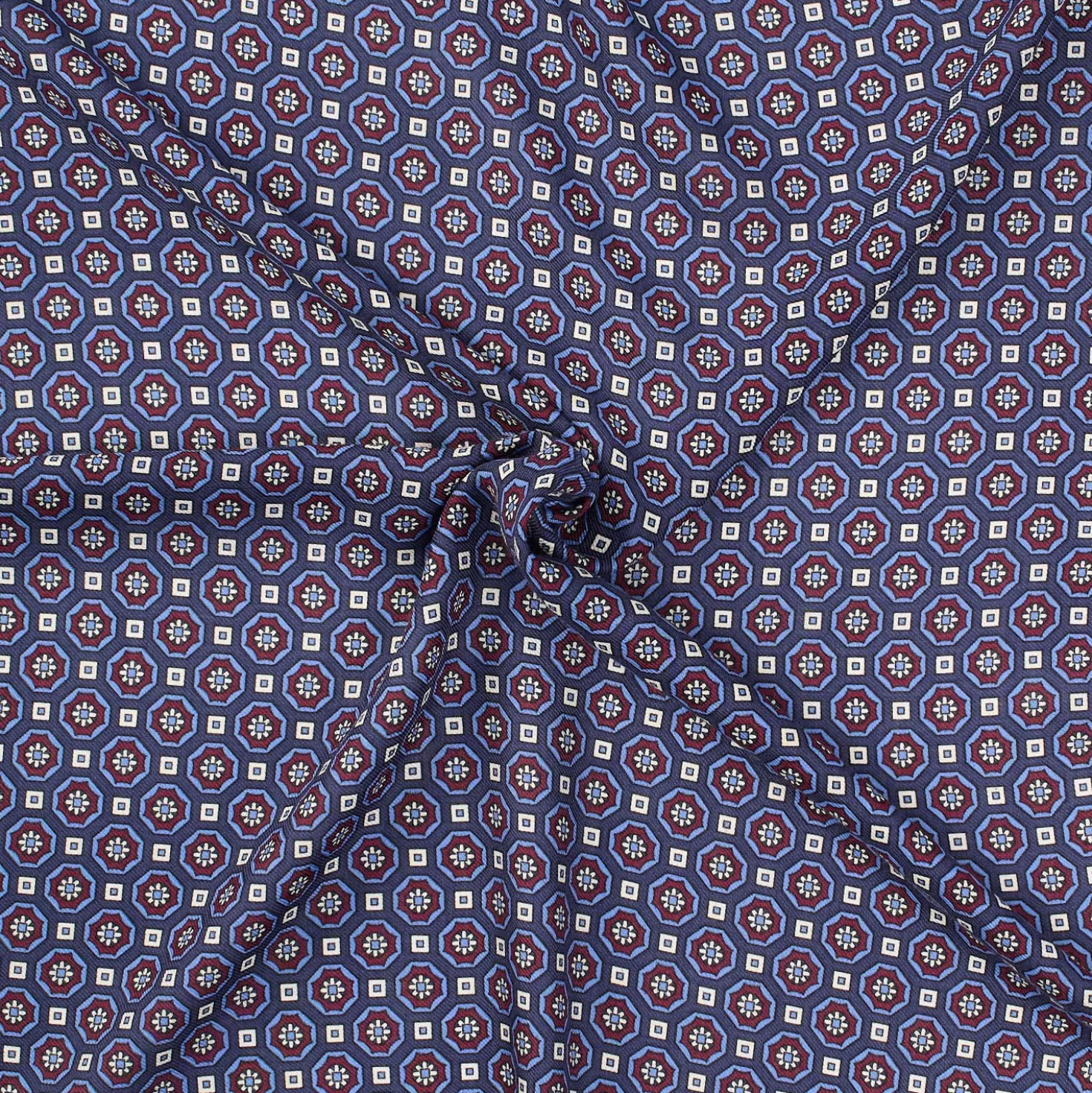 FOULARD IN LANA, CASHMERE E SETA 65 BLU SCURO Archivio inspiration 1939