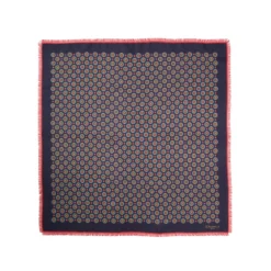 FOULARD IN LANA, CASHMERE E SETA 65 BLU SCURO Archivio inspiration 1939