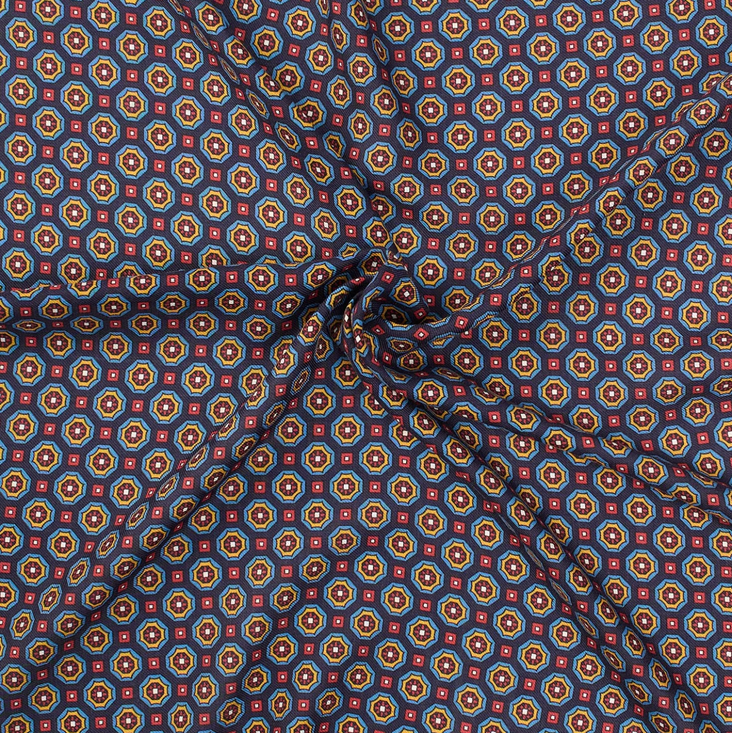 FOULARD IN LANA, CASHMERE E SETA 65 BLU SCURO Archivio inspiration 1939