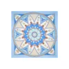 FOULARD IN SETA 90 AZZURRO Le mongolfiere