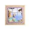 FOULARD IN SETA 90 BEIGE I faraglioni di capri