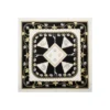 FOULARD IN SETA 90 BIANCO Elefanti portafortuna