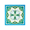 FOULARD IN SETA 90 BLUETTE Motivo floreale