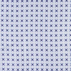 FOULARD IN SETA 90 BLU Small flower ispiration