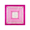 FOULARD IN SETA 90 FUCSIA Pulcinella portafortuna