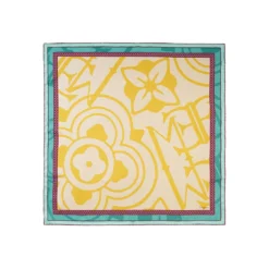 FOULARD IN SETA 90 GIALLO Archivio ispiration 1961