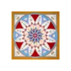 FOULARD IN SETA 90 GIALLO Le mongolfiere