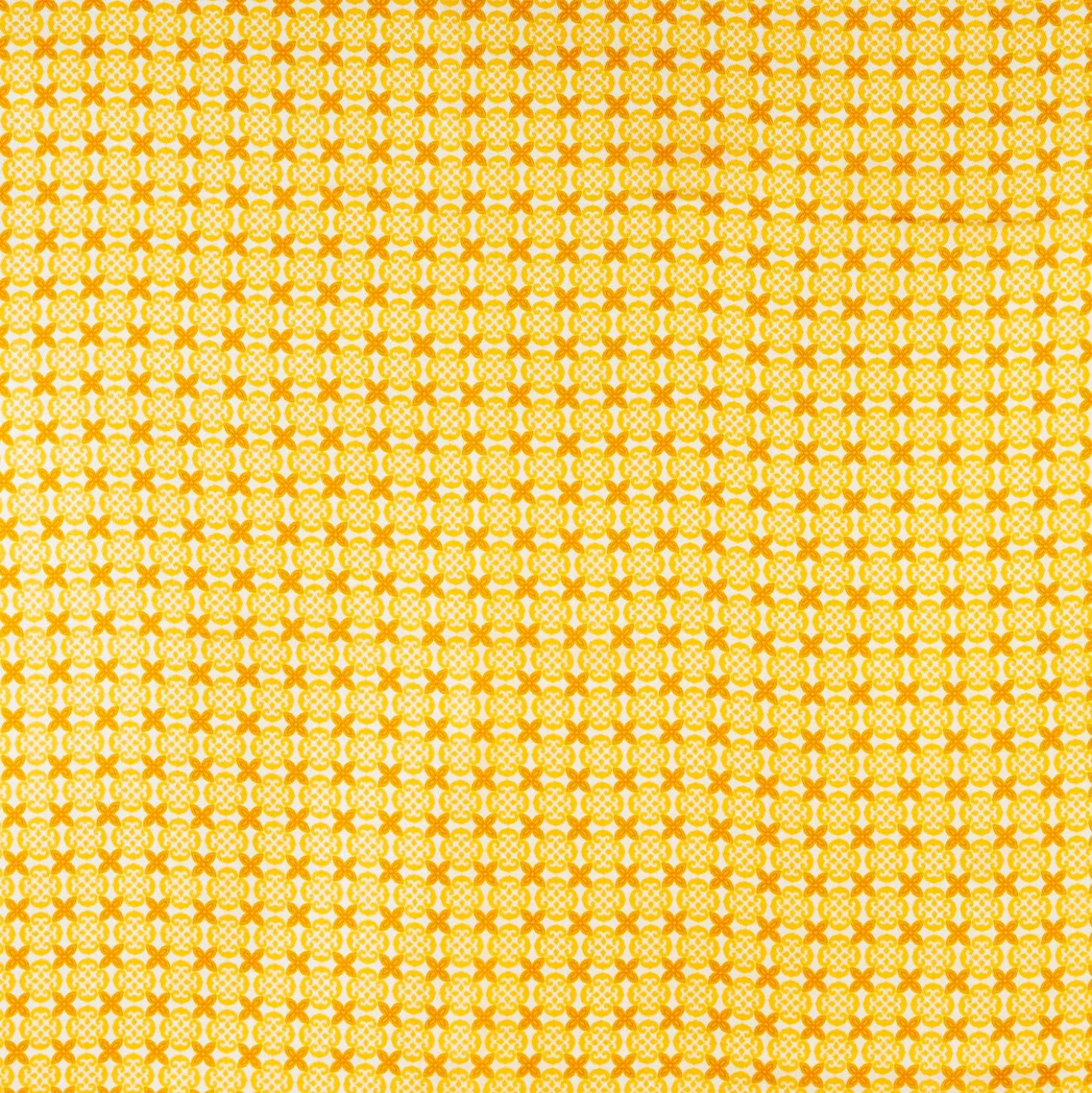 FOULARD IN SETA 90 GIALLO Small flower ispiration