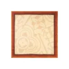 FOULARD IN SETA 90 MARRONE CHIARO Archivio ispiration 1961