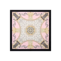 FOULARD IN SETA 90 NERO Divinita’