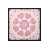 FOULARD IN SETA 90 NERO Mosaico