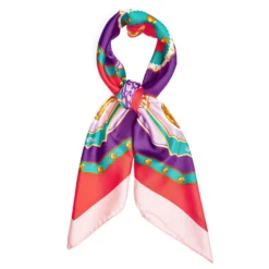 FOULARD IN SETA 90 ROSA Orange vibes