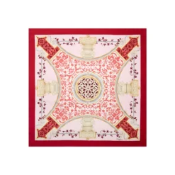 FOULARD IN SETA 90 ROSSO Divinita’
