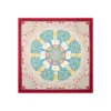FOULARD IN SETA 90 ROSSO Mosaico