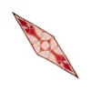 FOULARD ROMBO IN SETA ROSSO Collezione lucky charm