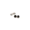 GEMELLI DA POLSO DOPPIATI OTTAGONALI Con onice in argento