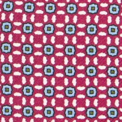 PAPILLON DA ANNODARE IN SETA BORDEAUX Microfantasia fiore