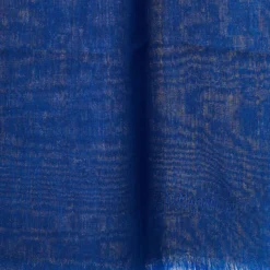 PASHMINA BLU E GIALLA EFFETTO SFUMATO In cashmere