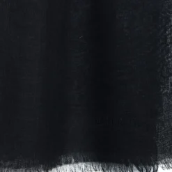 PASHMINA NERA E GRIGIA EFFETTO SFUMATO In cashmere