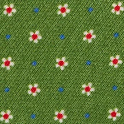 PORTACARTE DI CREDITO SETA E PELLE VERDE CHIARO 5 scomparti