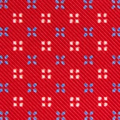 PORTACARTE PIEGHEVOLE IN SETA PELLE ROSSO 10 scomparti