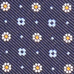 PORTACARTE PIEGHEVOLE IN SETA E PELLE BLU 10 scomparti