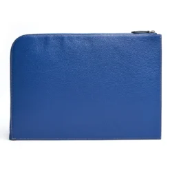 PORTADOCUMENTI BLUETTE In pelle con cinturino