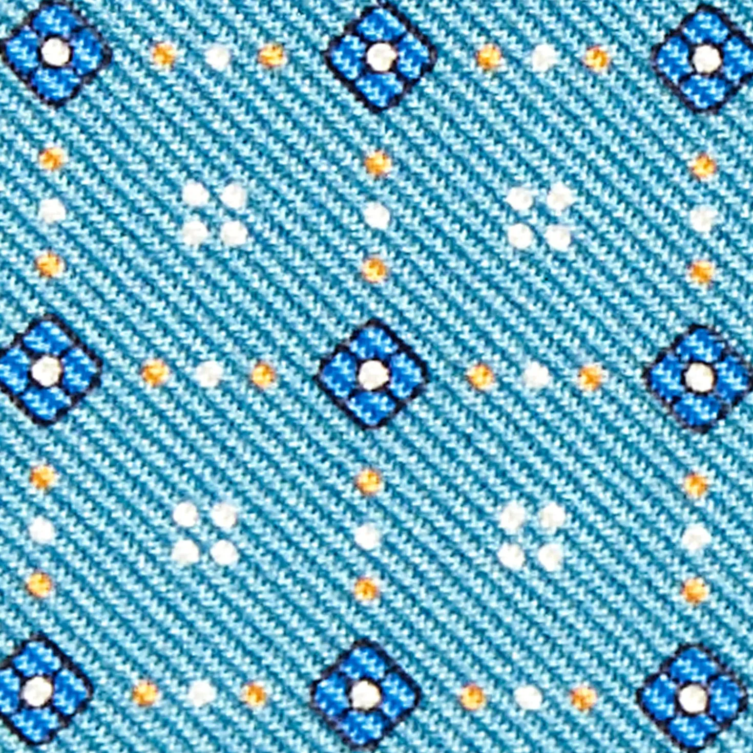 PORTAFOGLIO PICCOLO BLU MEDIO In seta e pelle