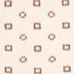 SCALDACOLLO BEIGE MICROFANTASIA In cashmere