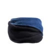 SCALDACOLLO BLU DOPPIO INTRECCIO In cashmere