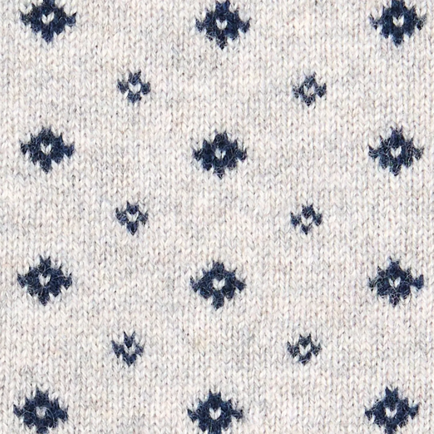 SCALDACOLLO BLU SCURO MICROFANTASIA In cashmere
