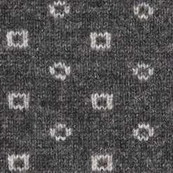 SCALDACOLLO GRIGIO SCURO MICROFANTASIA In cashmere