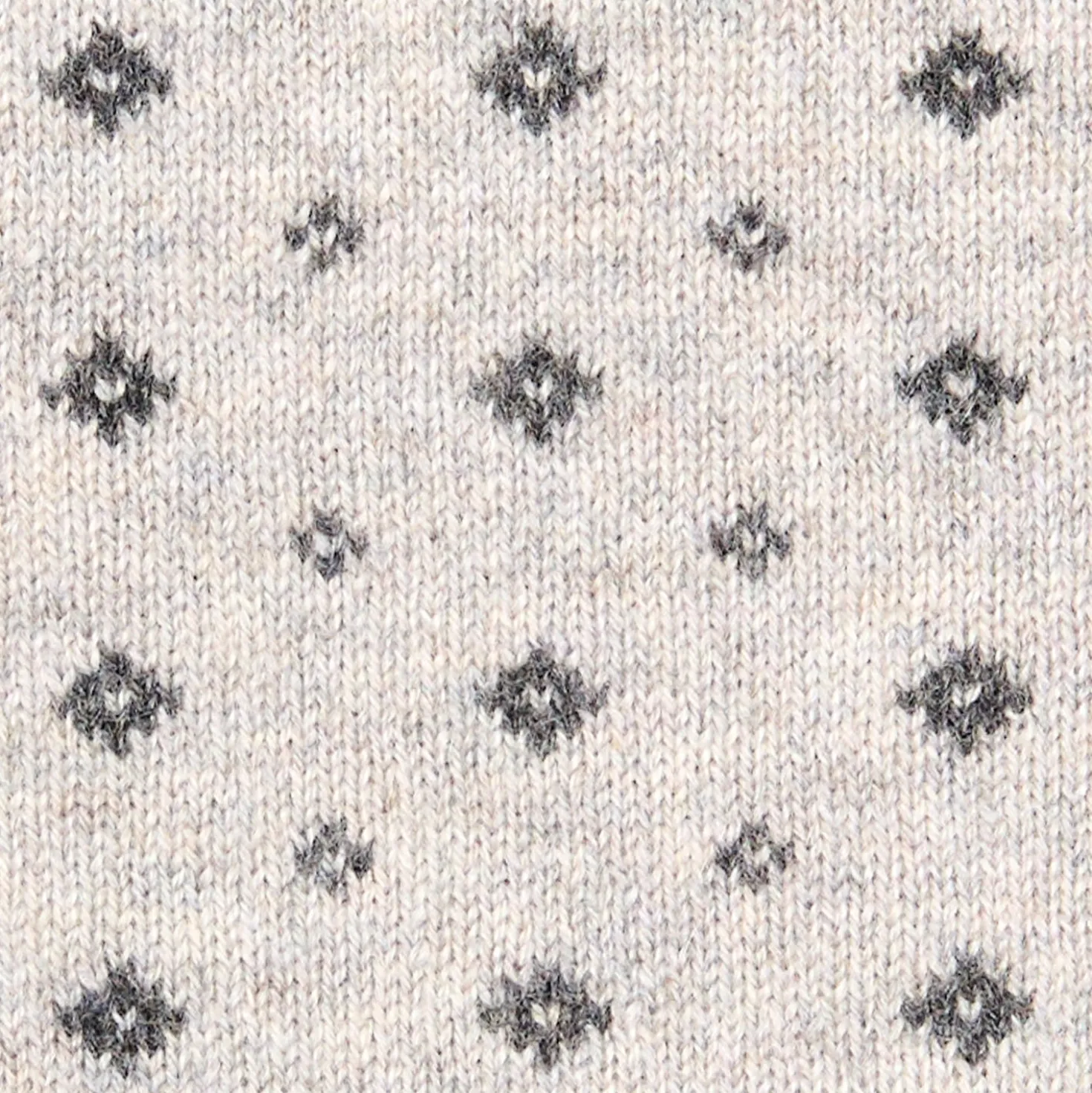 SCALDACOLLO GRIGIO SCURO MICROFANTASIA In cashmere