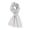 SCALDACOLLO GRIGIO SCURO MICROFANTASIA In cashmere