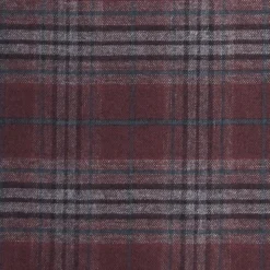 SCIARPA BICOLOR BORDEAUX IN SETA E CASHMERE Check