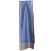 SCIARPA TUBOLARE AZZURRO POLVERE IN SETA TWILL Classic daisy
