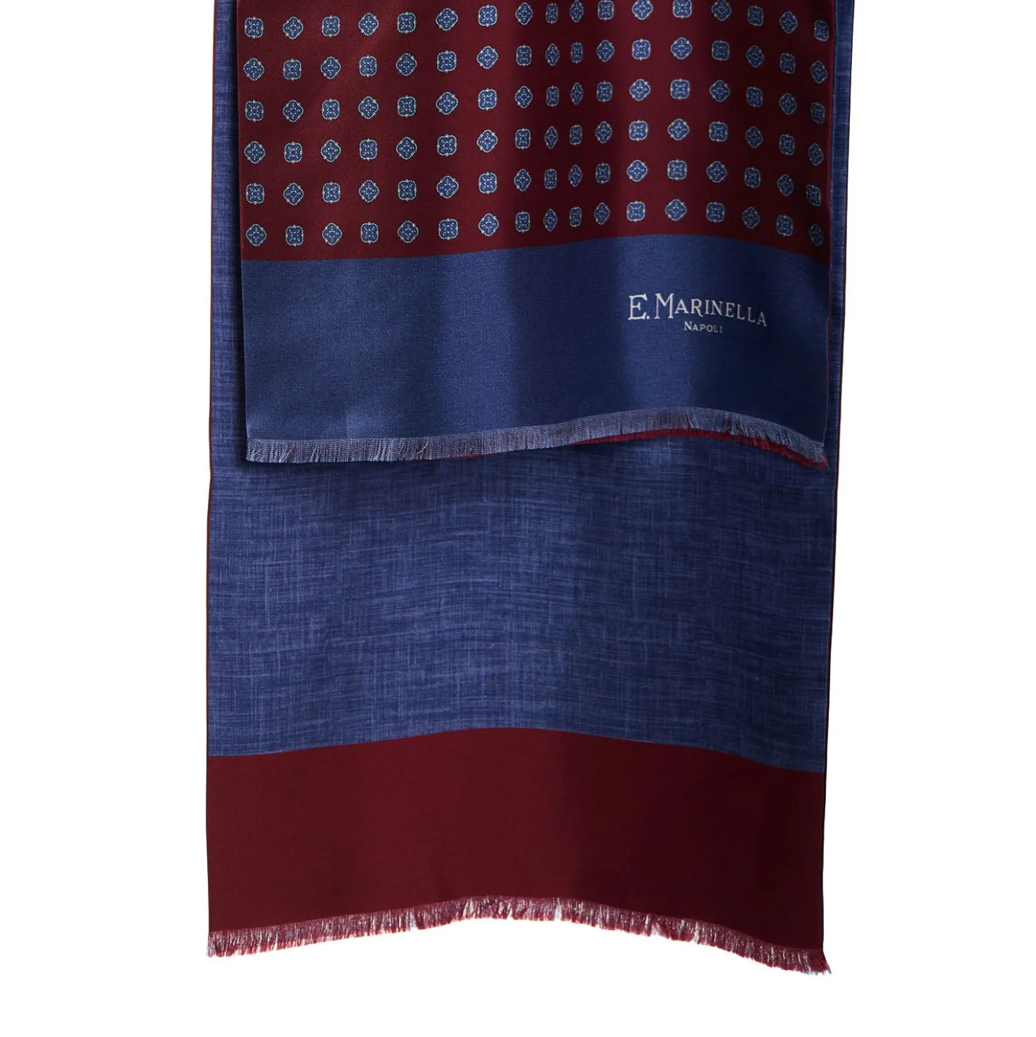 SCIARPA TUBOLARE BORDEAUXIN SETA TWILL Classic daisy