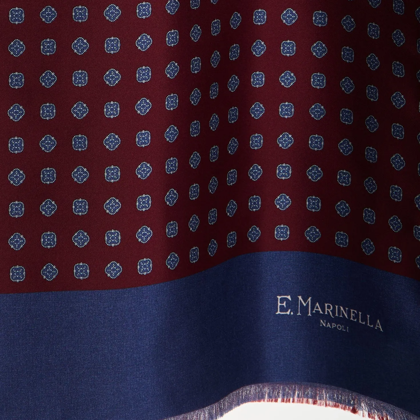 SCIARPA TUBOLARE BORDEAUXIN SETA TWILL Classic daisy