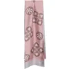 SCIARPA TUBOLARE ROSA IN SETA TWILL Busy pattern