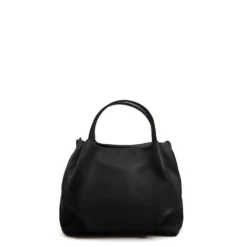 SOFT BAG NERA In pelle liscia