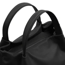 SOFT BAG NERA In pelle liscia