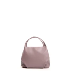 SOFT MINI BAG ROSA In pelle liscia